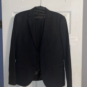 Black H&M Suit Slim Fit Size 30